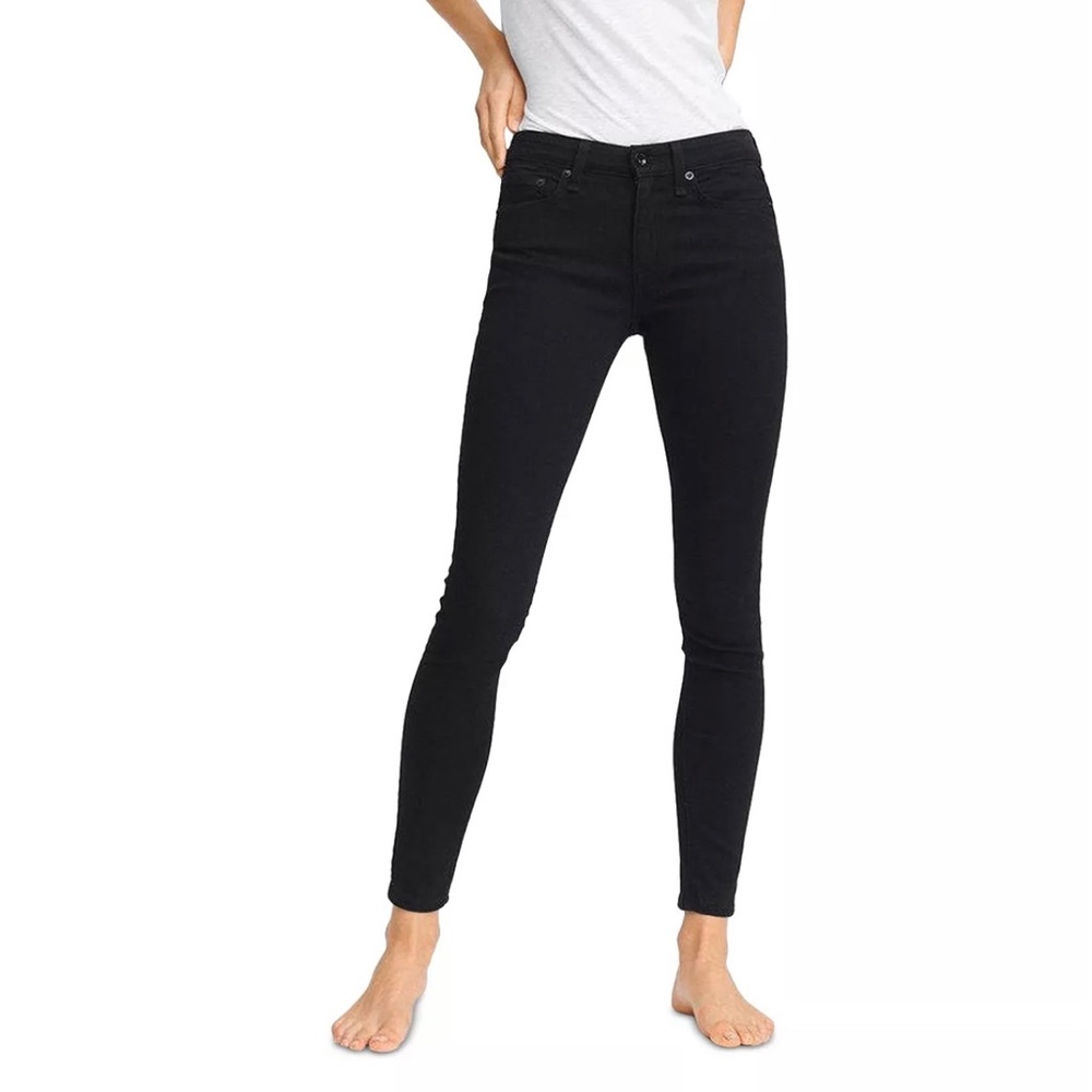 New Rag & Bone “Cate” Black Slim Jeans Size 24